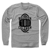 Mens Long Sleeve Heather Gray