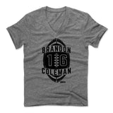 Mens Men's V-Neck Heather Gray