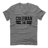 Mens Men's V-Neck Heather Gray