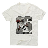 Mens Men's V-Neck Ivory