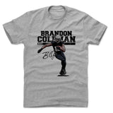 Mens Cotton T-Shirt Heather Gray