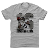 Mens Cotton T-Shirt Heather Gray