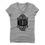 Womens Women's V-Neck Athletic Gray