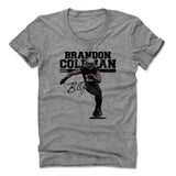 Womens Women's Scoop Neck Athletic Gray
