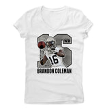 Womens Women's V-Neck White